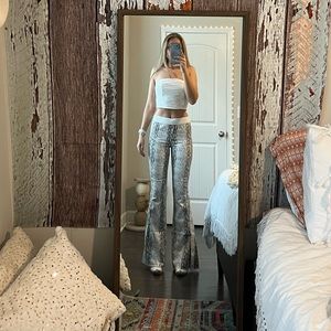 American Threads High Rise Flare Pant Size Medium